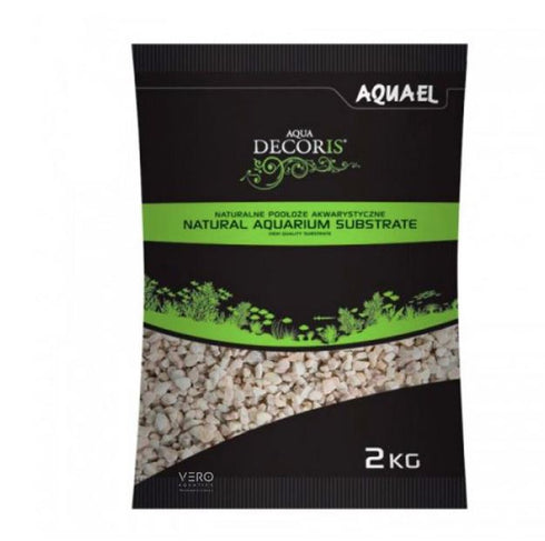 Aquael Gravel Dolomite 2-4mm 2kg - Natural Aquarium Substrate/Gravel